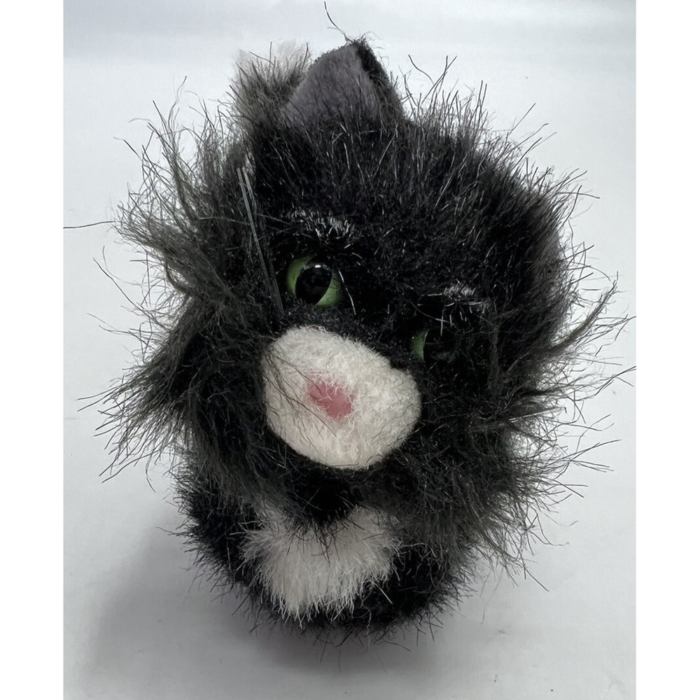 American Girl Doll Cat Licorice Tuxedo Plush Black & White 6" Retired